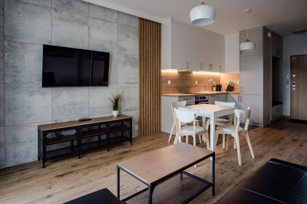 Shipyard Gdansk Apartment - Free Private Parking Eksteriør bilde