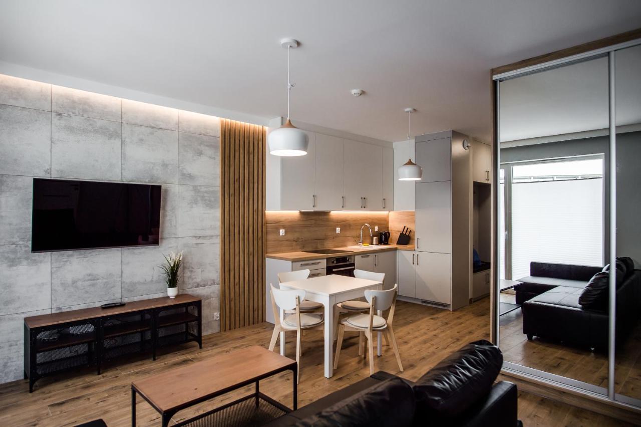 Shipyard Gdansk Apartment - Free Private Parking Eksteriør bilde