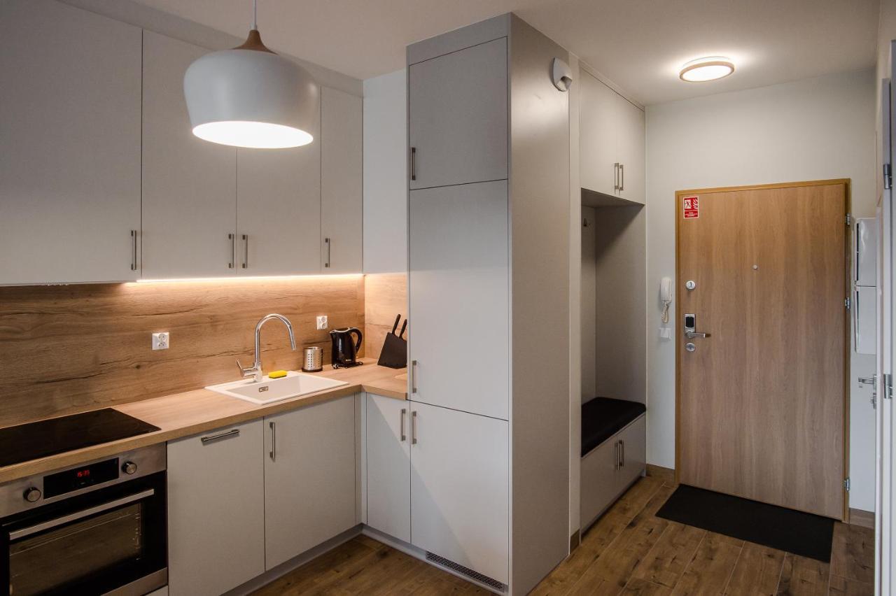 Shipyard Gdansk Apartment - Free Private Parking Eksteriør bilde