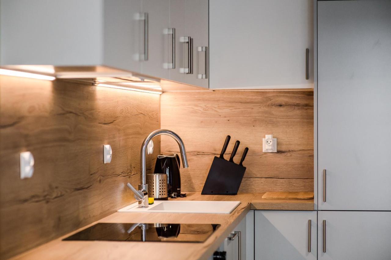 Shipyard Gdansk Apartment - Free Private Parking Eksteriør bilde
