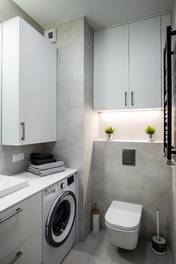 Shipyard Gdansk Apartment - Free Private Parking Eksteriør bilde