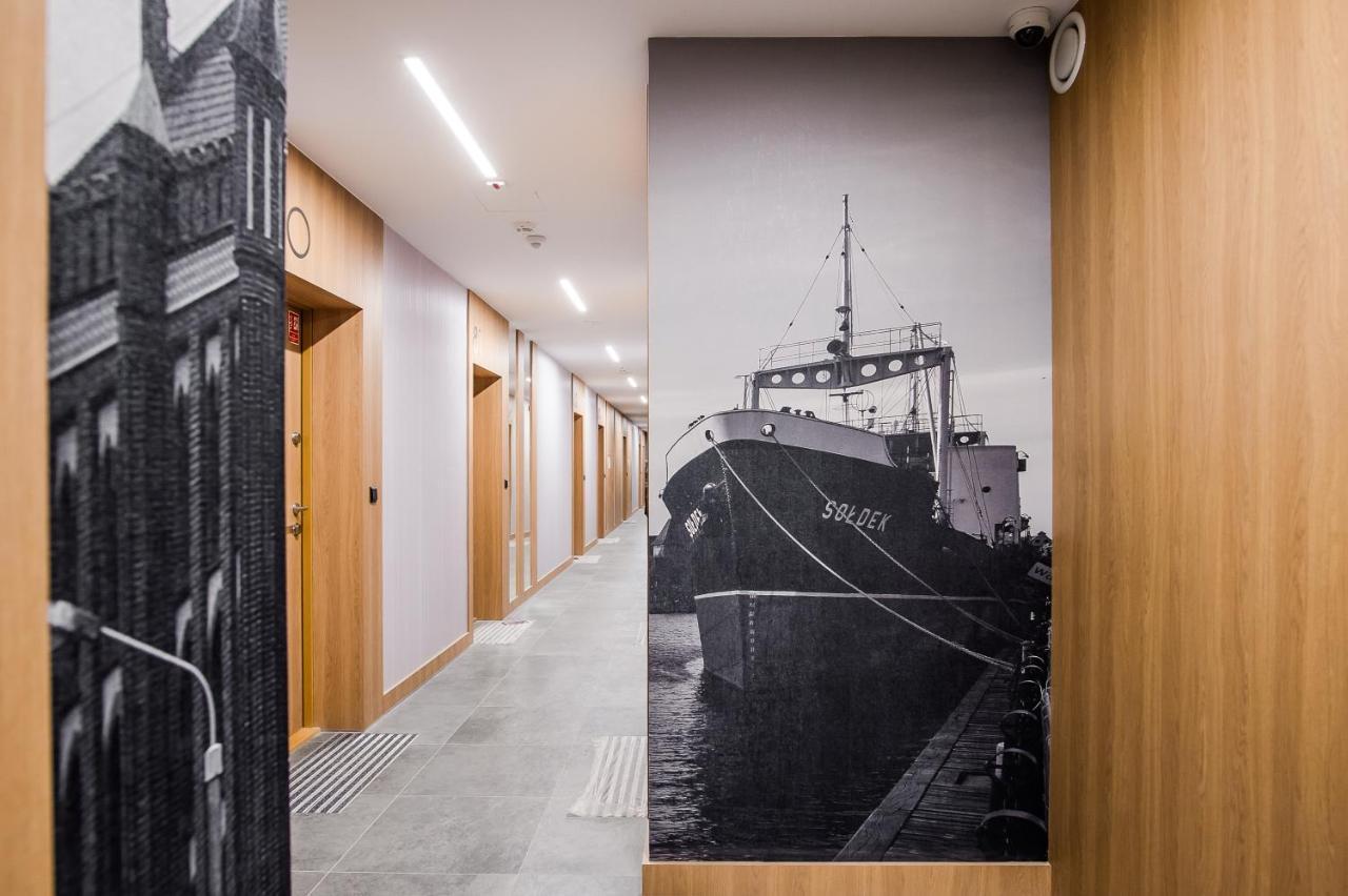 Shipyard Gdansk Apartment - Free Private Parking Eksteriør bilde