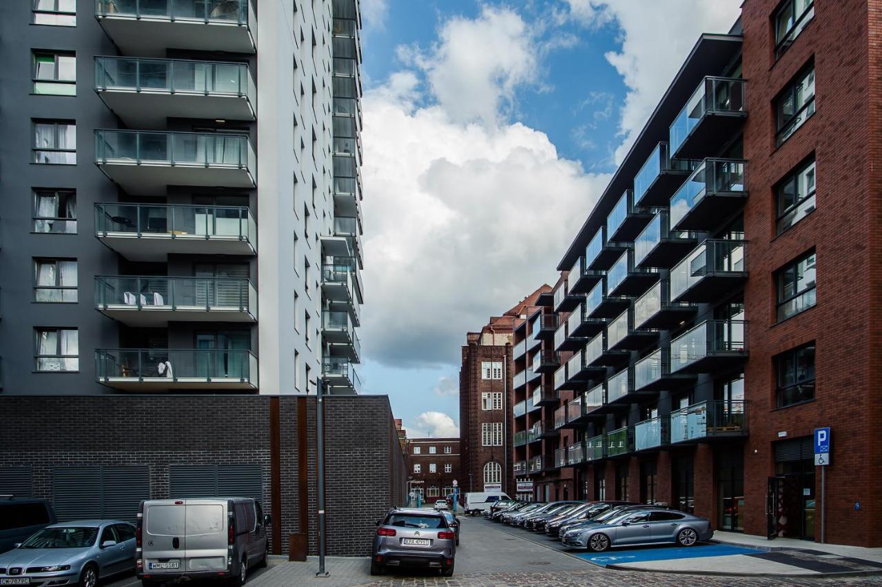 Shipyard Gdansk Apartment - Free Private Parking Eksteriør bilde