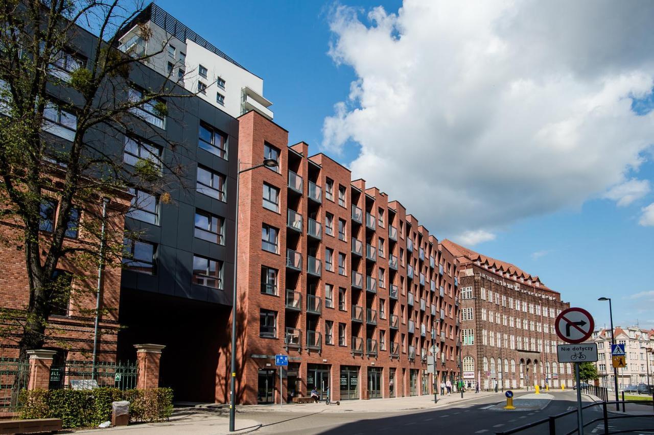 Shipyard Gdansk Apartment - Free Private Parking Eksteriør bilde